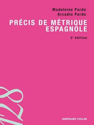 cover image of Précis de métrique espagnole